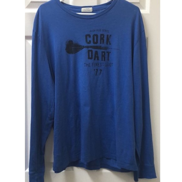 J. Crew Other - J. Crew Vintage Graphics Irish Pub Cork/Dart Tee